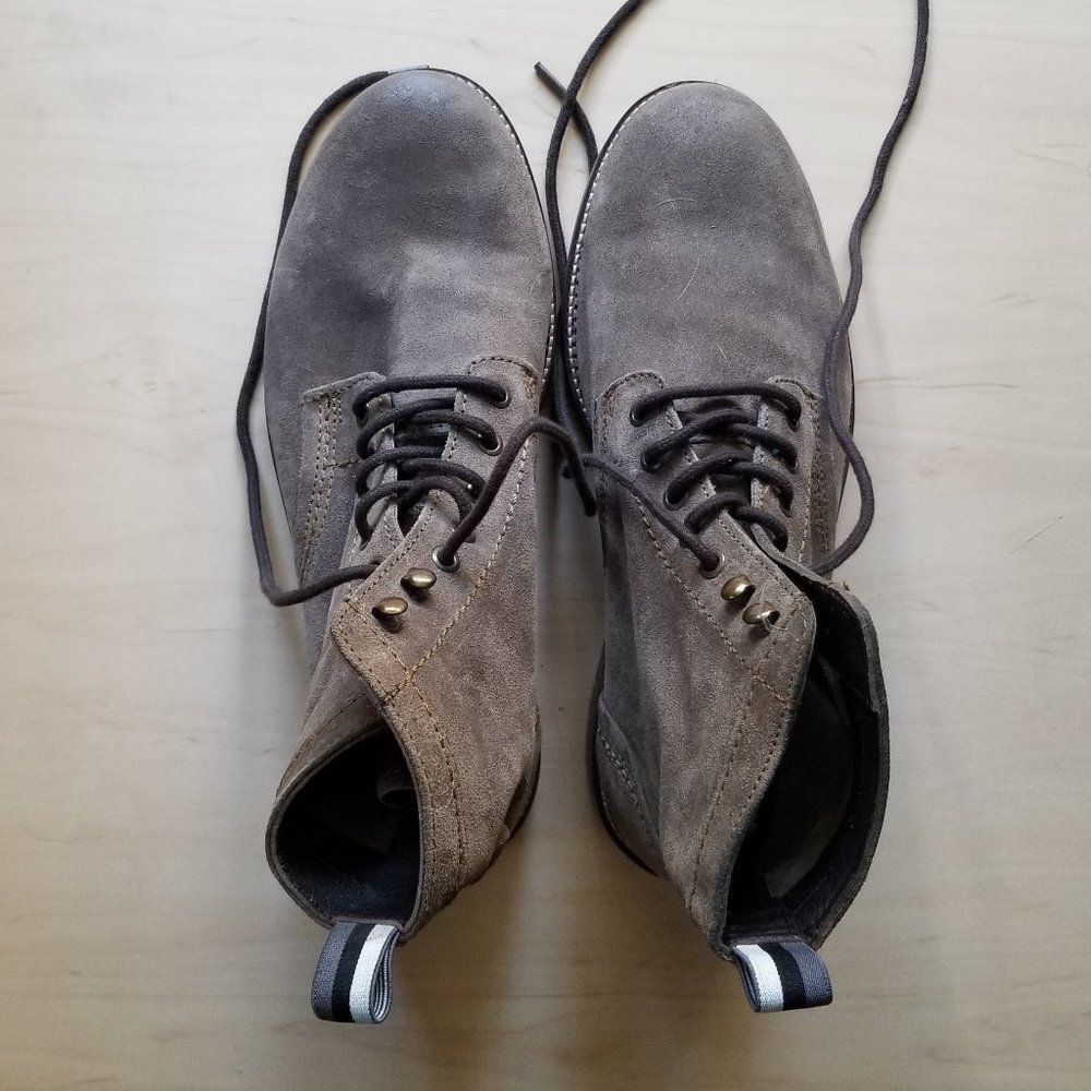 Suede Calvary Boots (New- never worn)
